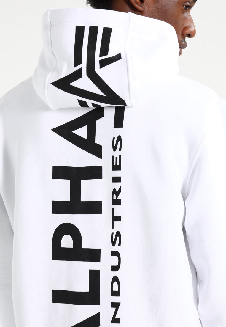 Alpha Industries UNISEX - Hoodie - wit