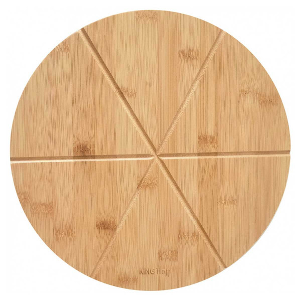 Taca deska bambusowa do pizzy 35cm KINGHOFF KH-1565