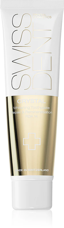 Swissdent Crystal Repair and Remineralisation -valkaiseva remineralisoiva hammastahna