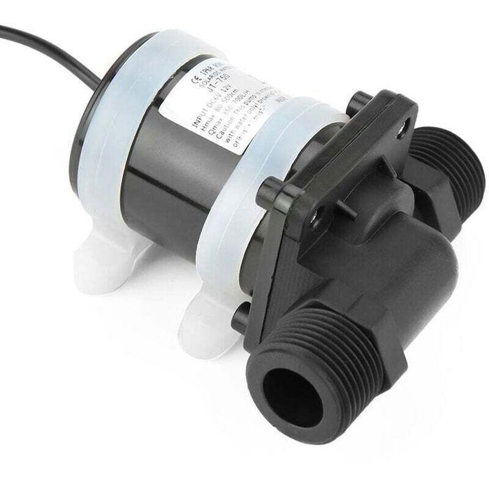 Mini Bomba de Circulação de Água DC 12V 40℃ 100℃