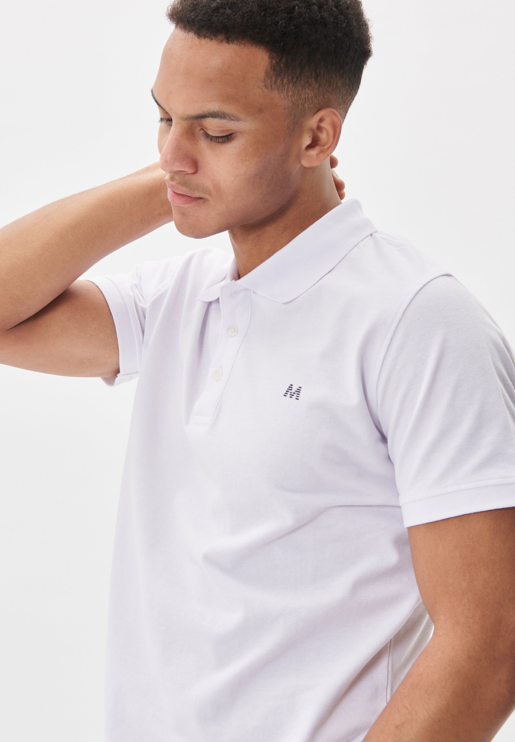 Matinique POLEO MELANGE - Polo - black