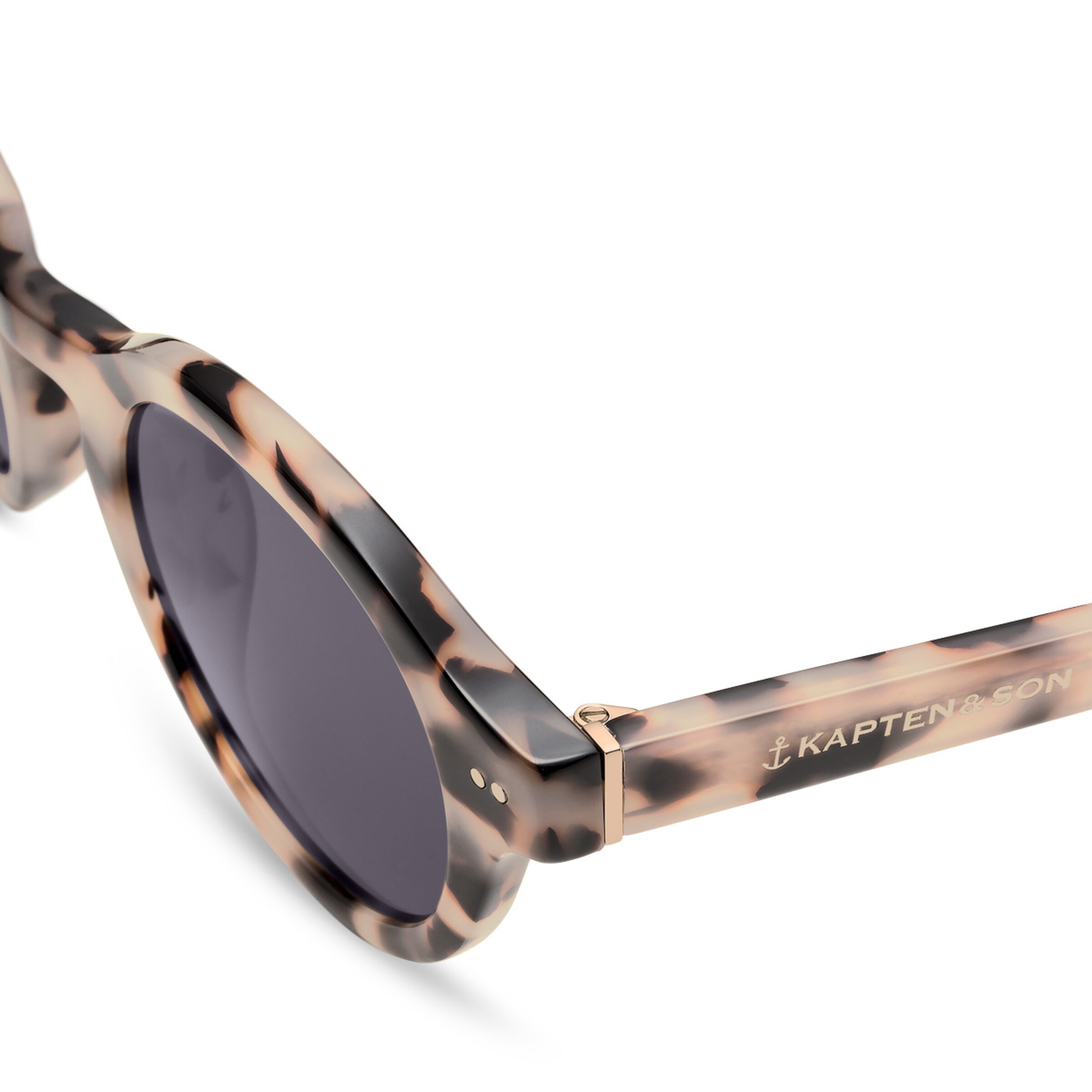 Lunettes de soleil Tokyo Sand Tortoise noires avec verres correcteurs