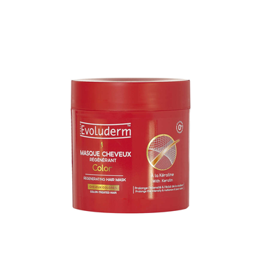 Evoluderm spalvą atkurianti kaukė dažytiems plaukams 500 ml 500 ml