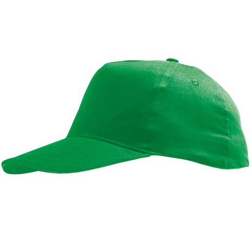 Gorra Lisa Unisex Niño/niña Verano/playa/piscina Sols (Verde Césped)