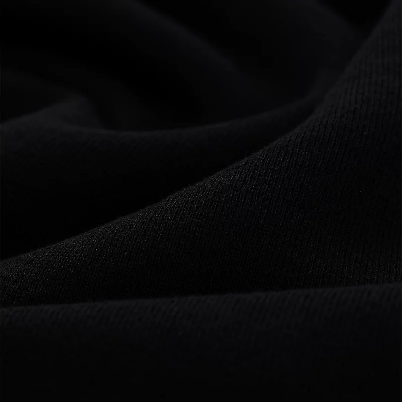 Moletom com capuz masculino, fabricado nos EUA - PRETO