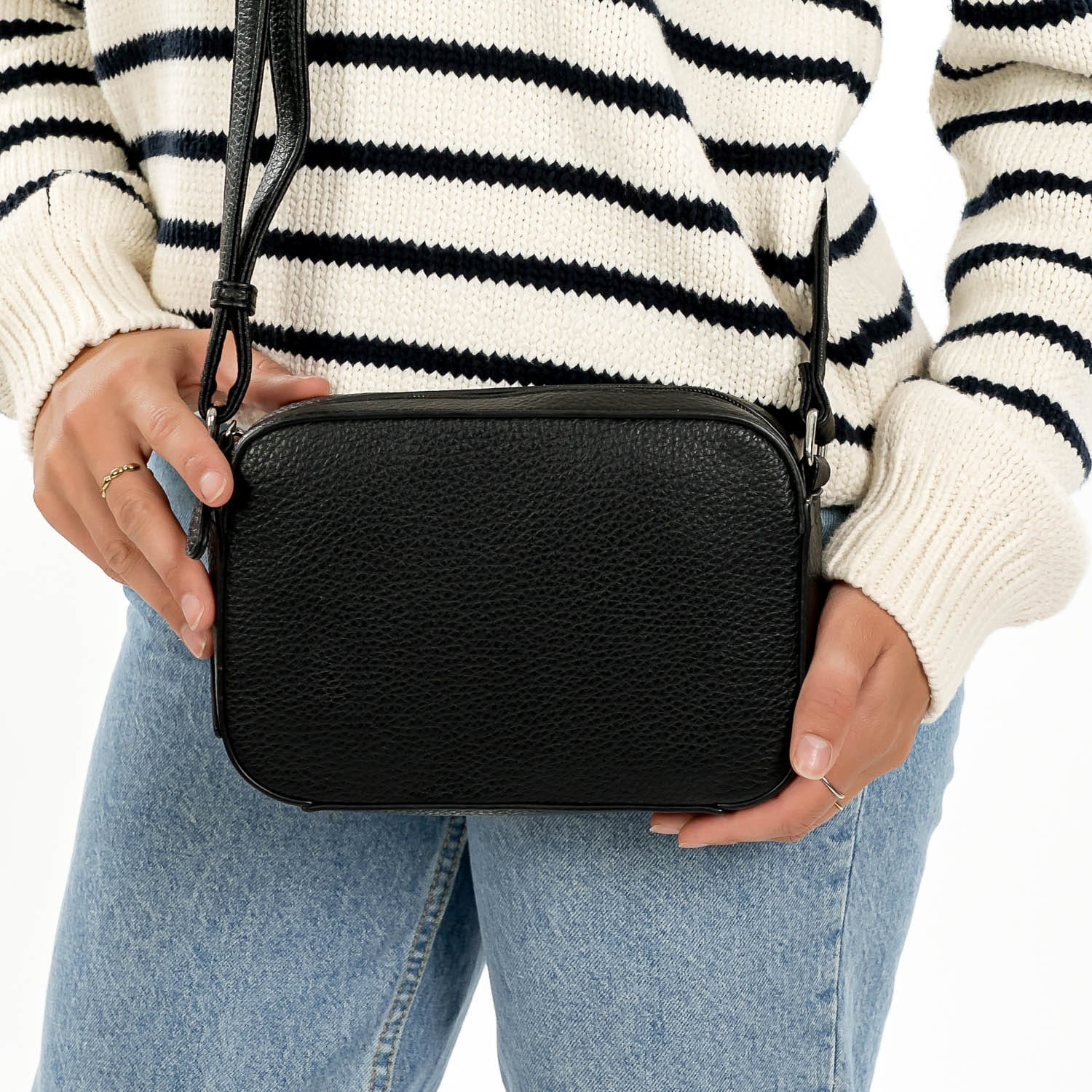 Sac bandoulière EMILY & NOAH E&N Bondy RUE 09 - Noir