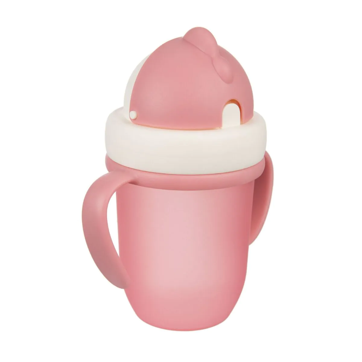 Canpol Babies Kubek ze Składaną Rurką Silikonową Matte Pastels