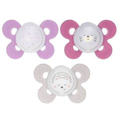 Chicco Physio Comfort Lumi smokker 16-36md. 2 stk.