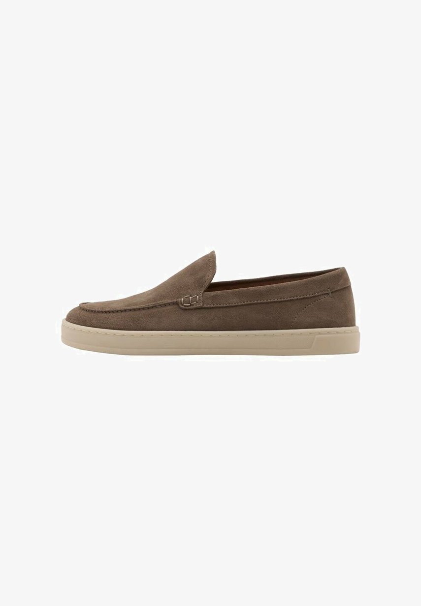 Mango Slip-ons - bruin