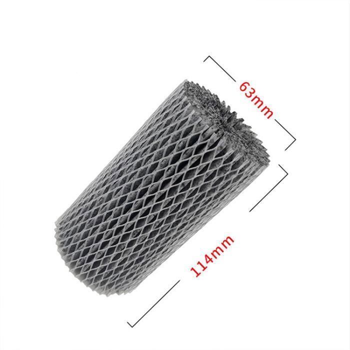 Filtre à charbon actif pour réfrigérateur Electrolux EAF1CB - LICHIFIT - 1PCS - 114x63mm - Gris