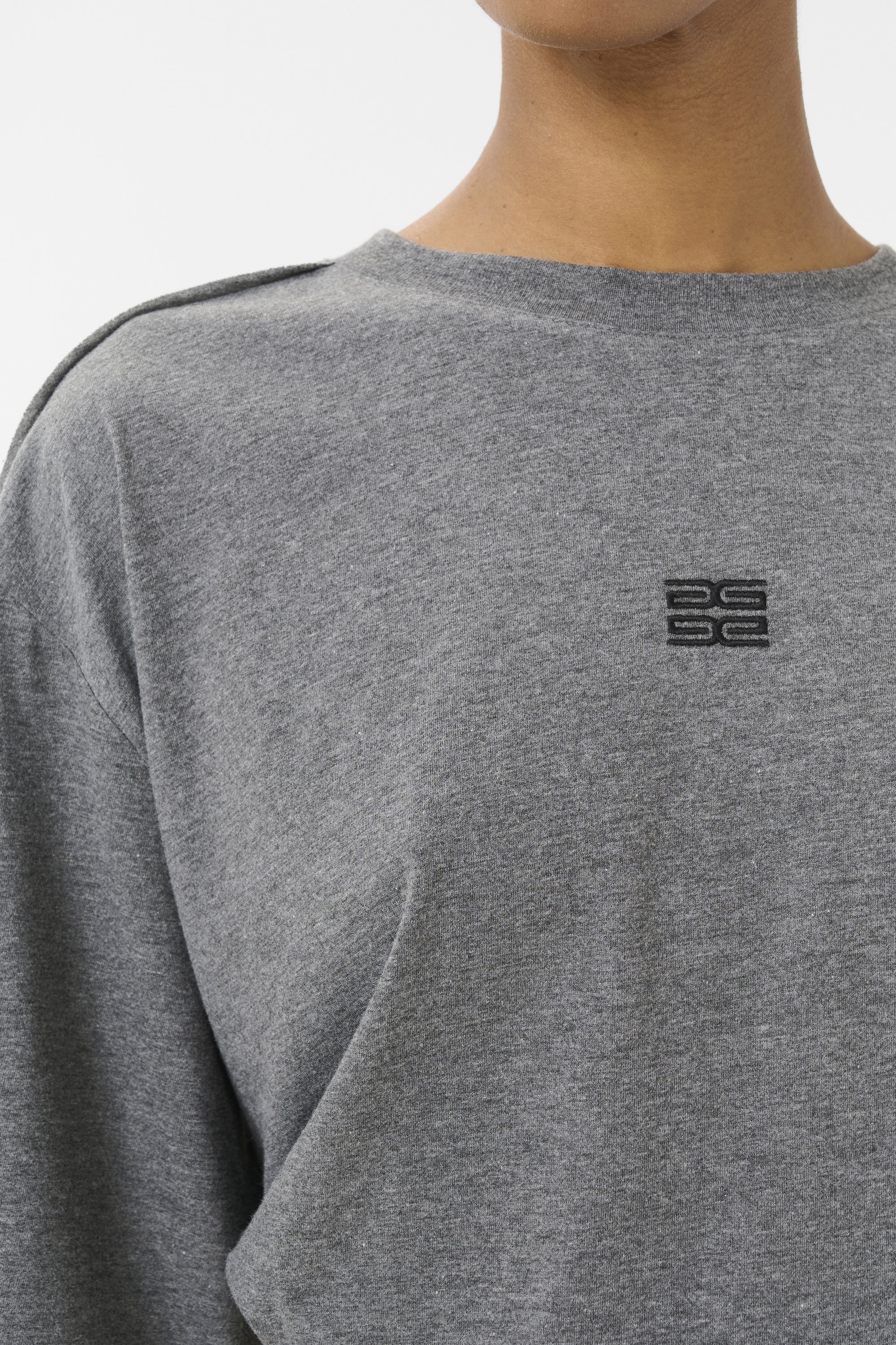 Gestuz JILAN TEE - T-shirt imprimé - black