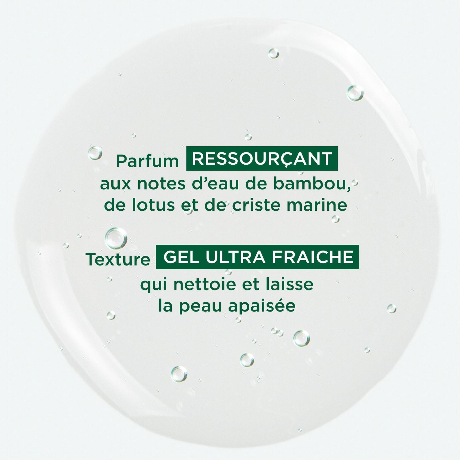 Klorane Gel douche au Cupuaçu BIO - Sève de Bambou