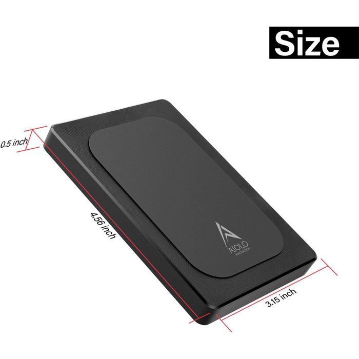 Disco rígido externo - ZIG-ZAG TERRITORIES - 500 GB - USB 3.0 - Ultrafino - Compatível com PS4/Xbox/PC