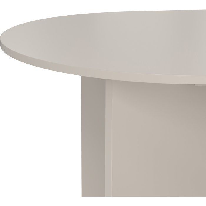 Familie eettafel – Ovaal – Kasjmierbeige afwerking – Geschikt voor 6 personen – 200 x 100 x 76 cm