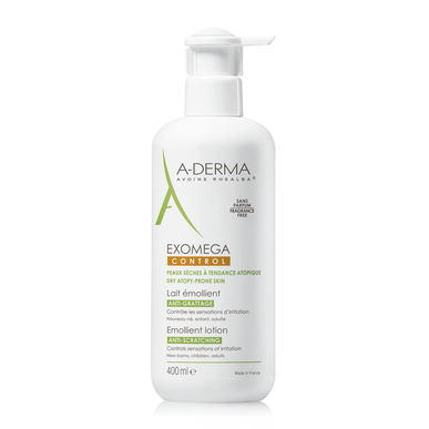A-Derma Pehmentävä Maito Kuivalle Atooppiselle Iholle Exomega 400 ml 400 ml