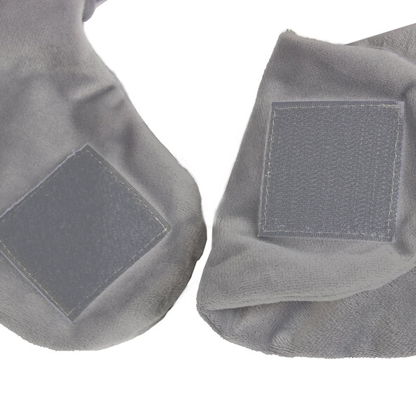 Hot water bottle set, belt & neck support, 5-piece.
