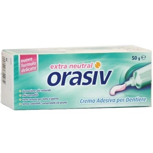 Orasiv Extra Neutral 50g Haftcreme für Zahnprothesen