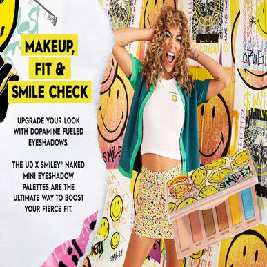 „Urban Decay Mini Naked Smiley Chill Happy“ akių šešėlių paletė, 1 vnt., 1 vnt.