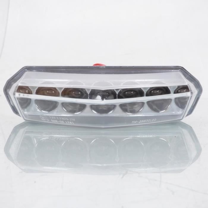 Luz trasera Teknix para motocicleta Derbi 50 Senda SM Drd Pro, 2006 a 2011, nueva.