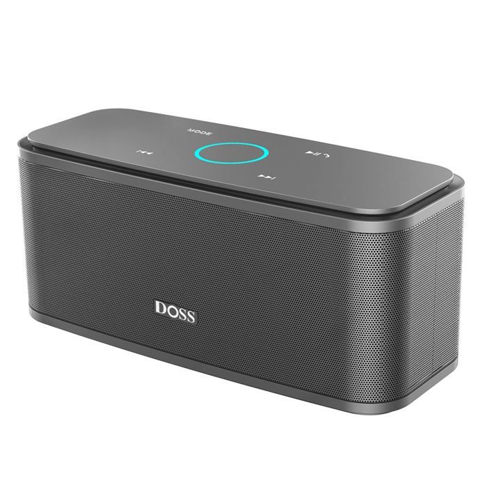 Altavoz inalámbrico portátil RNCYN - Bluetooth 5.0 - Micrófono integrado - 20 horas de reproducción - Plástico - 500-1000 mAh