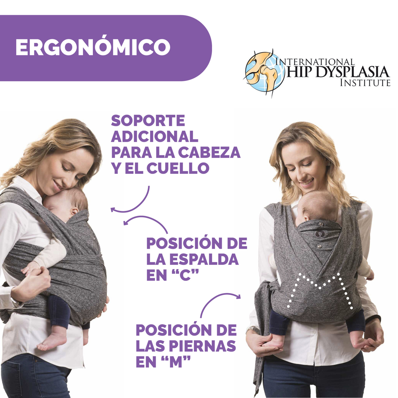 Boppy Comfyfit Evolution Fular Portabebés