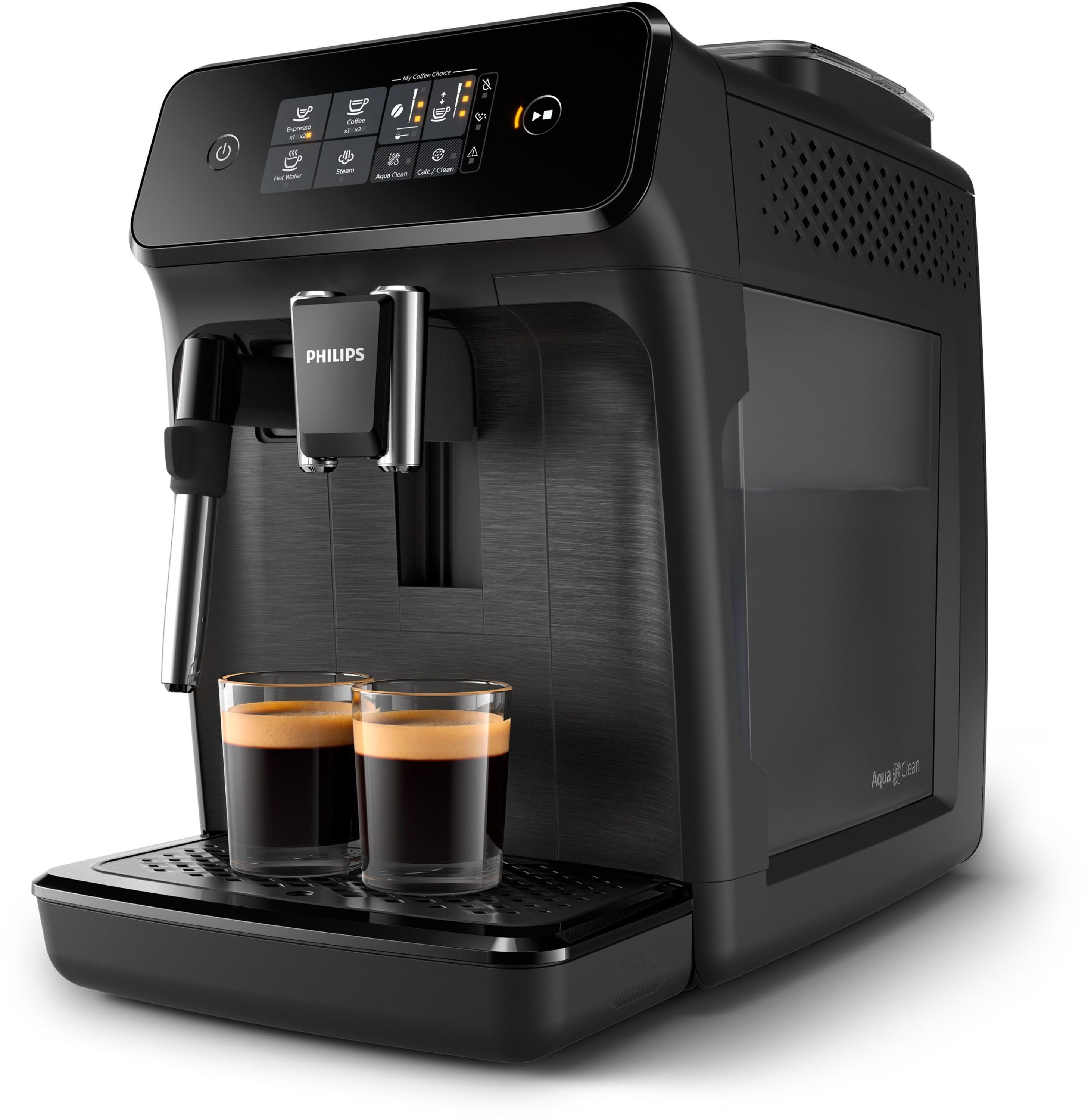 Machine à expresso broyeur automatique - PHILIPS - EP1220/00 - Série 1200 -1500 W - 275 g de grains - 1,8 L - Noir mat