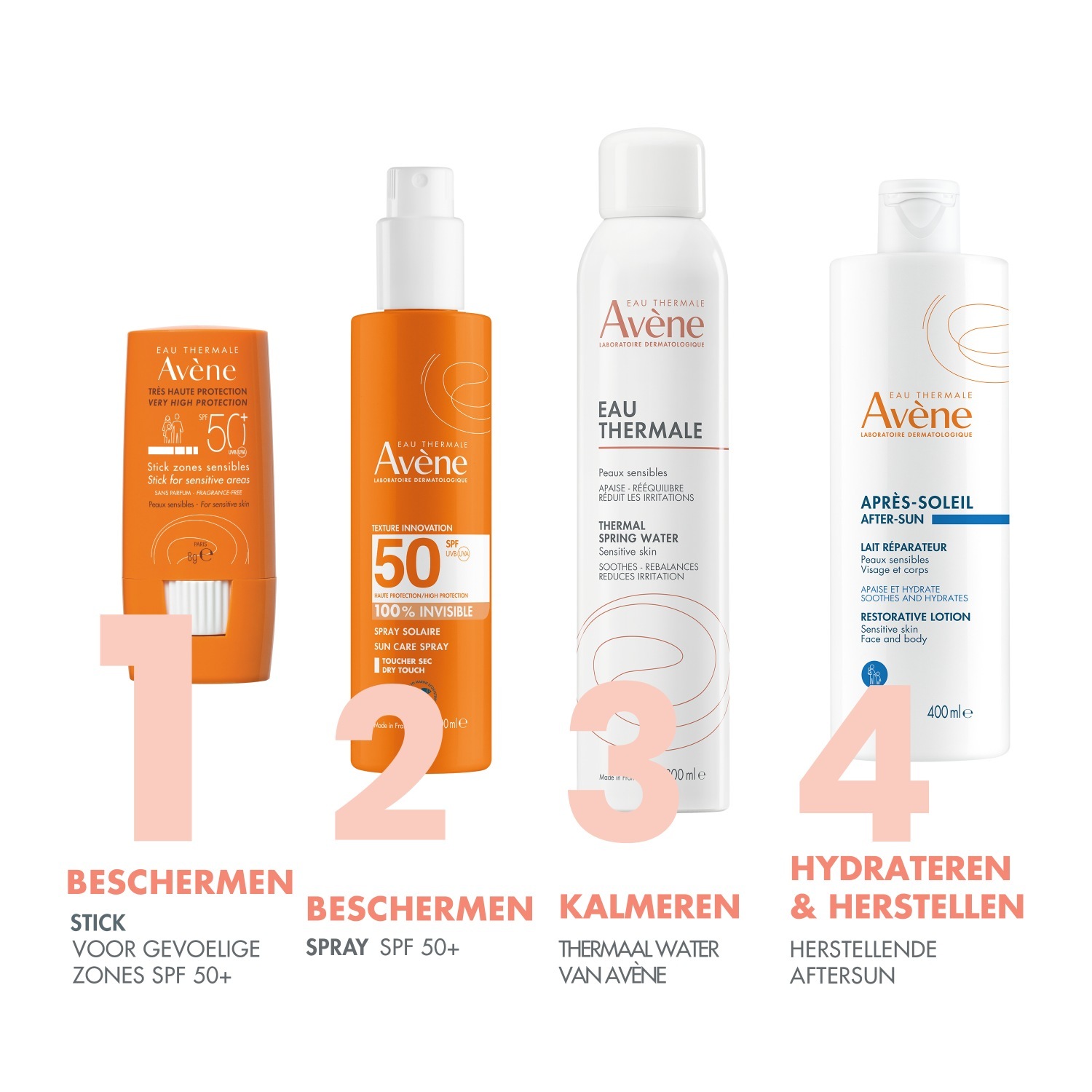 Avène Solaire Stik za sunčanje za osjetljiva područja kože SPF 50+ - 8 ml