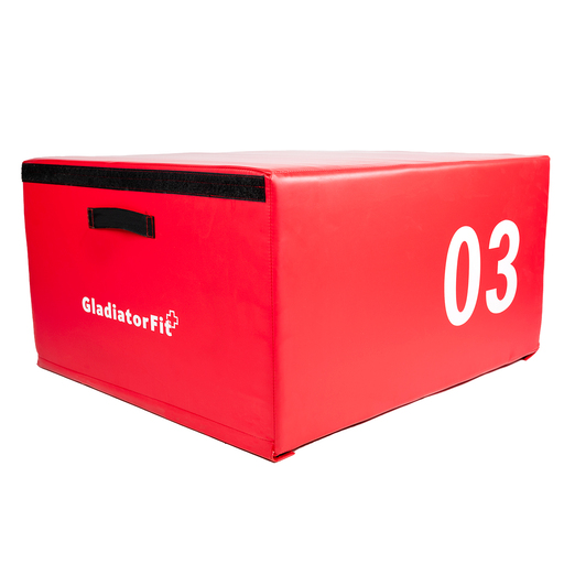 Gladiatorfit Stapelbare Schaumstoffbox 90x75x45cm