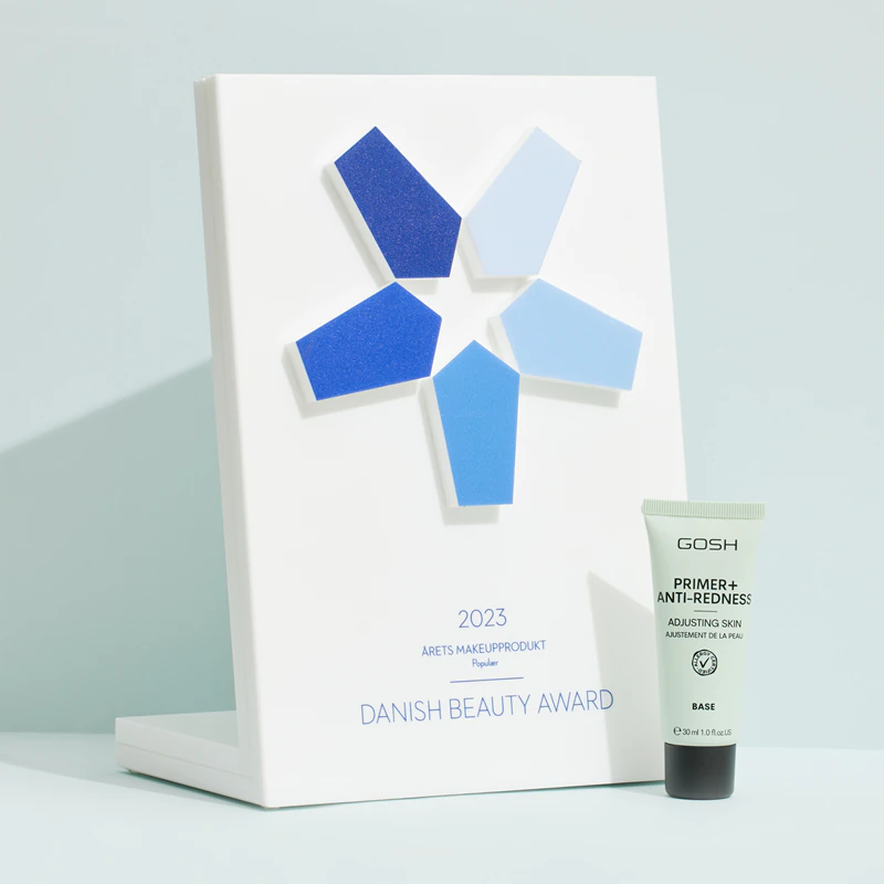 GOSH COPENHAGEN Primer Plus + Make-up-Basis zur Reduzierung von Rötungen