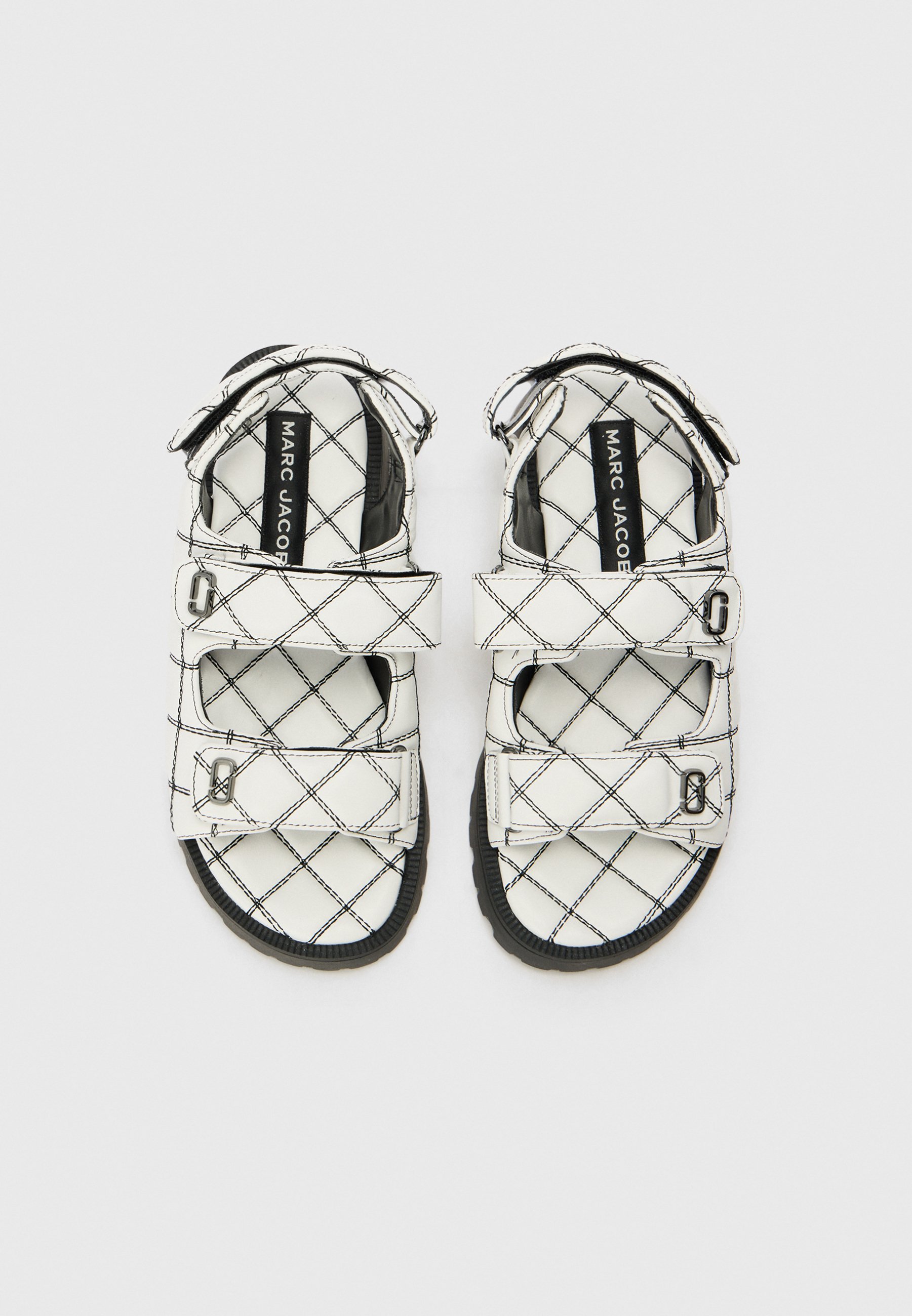MARC JACOBS SANDALEN - Platformsandalen - wit