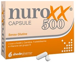 SHEDIR Nuroxx 500 Suplemento alimentar 30 cápsulas Função cognitiva