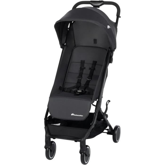 BEBECONFORT SOKO Poussette canne ultra compacte, légère, dès la naissance, jusqu'à 15 kg (3-4 ans environ), Mineral graphite