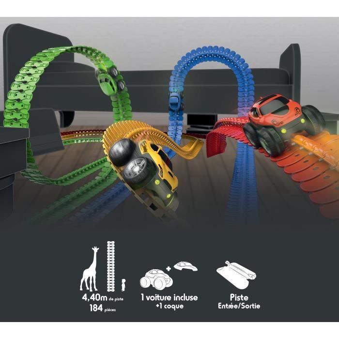 Set de descubrimiento FleXtreme - Pista de coches - 4,40 metros de largo - SMOBY