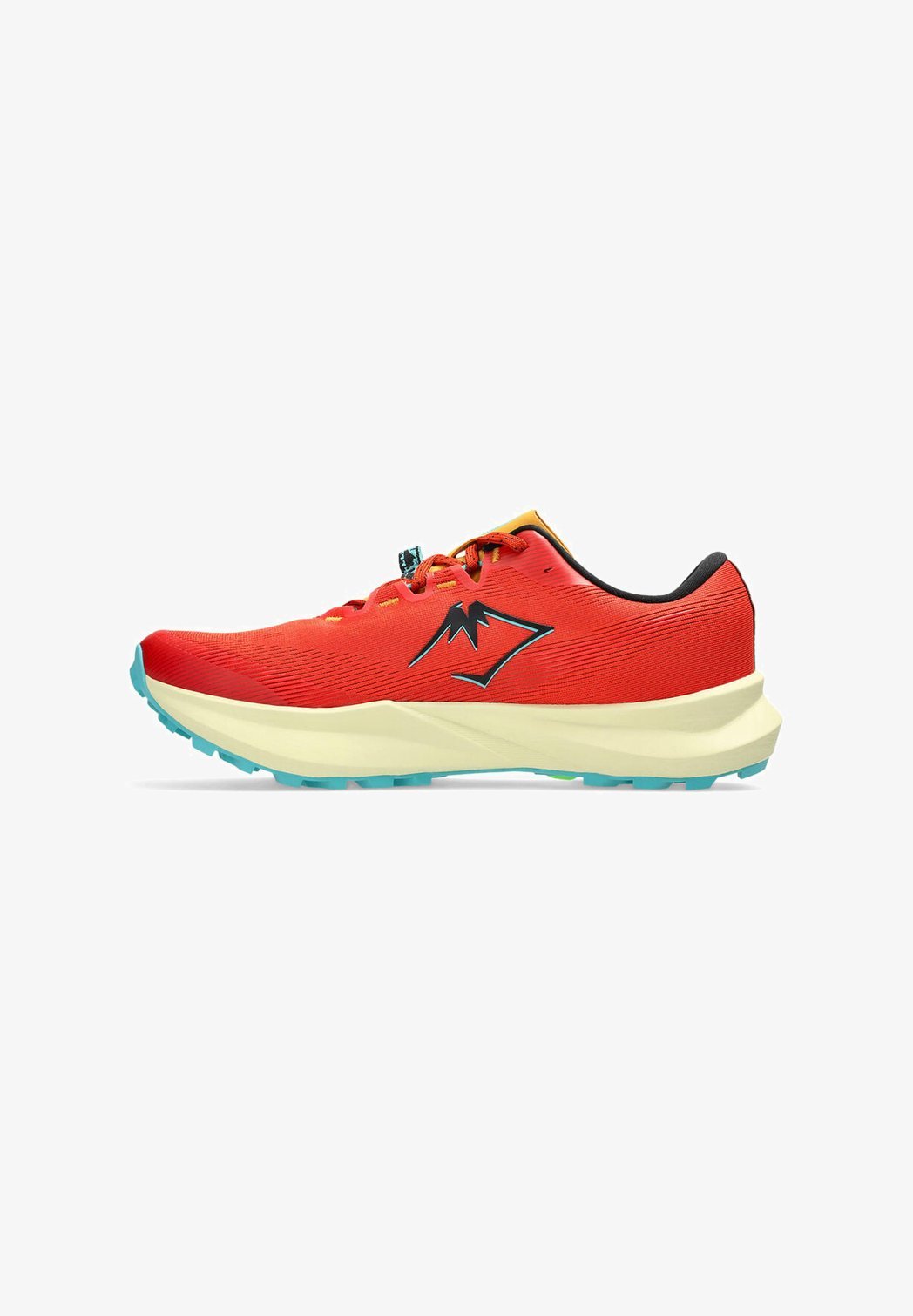 ASICS FUJI LITE 6 - Trailrunning schoenen - rood klei/zwart