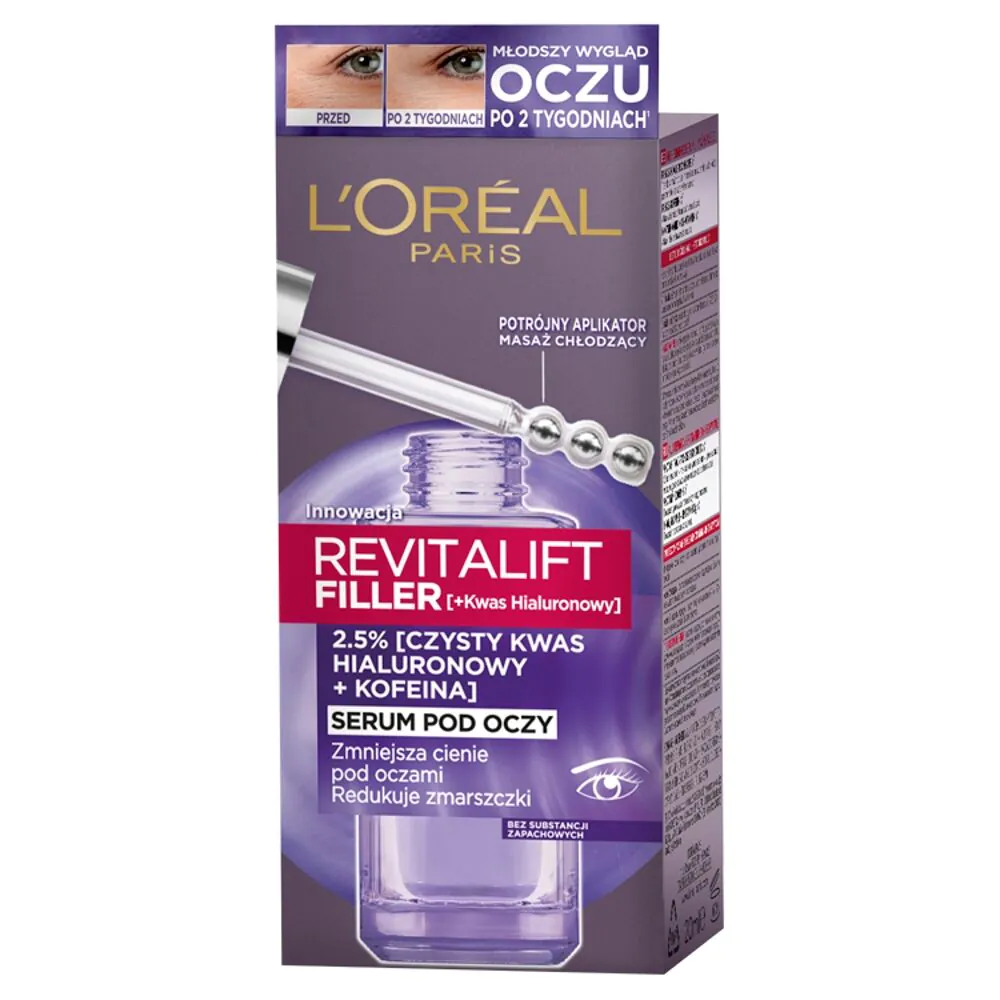 L’Oréal Paris De Revitalift Filler Serum pod oczy