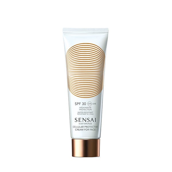 Ochranný krém na obličej Silky Bronze s buněčnými buňkami SPF 30 | 50 ml