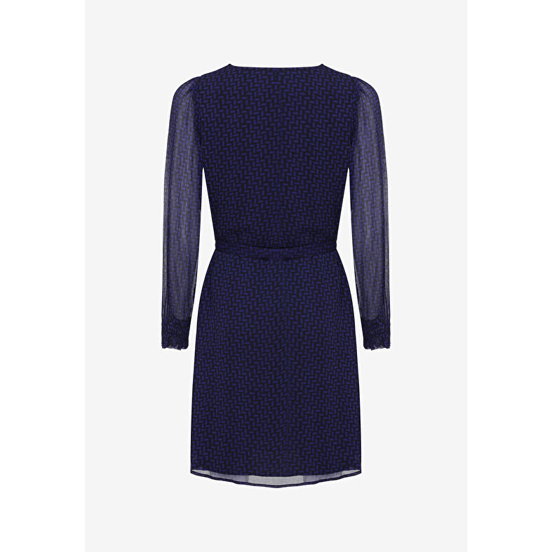  Violettes Kleid für Damen