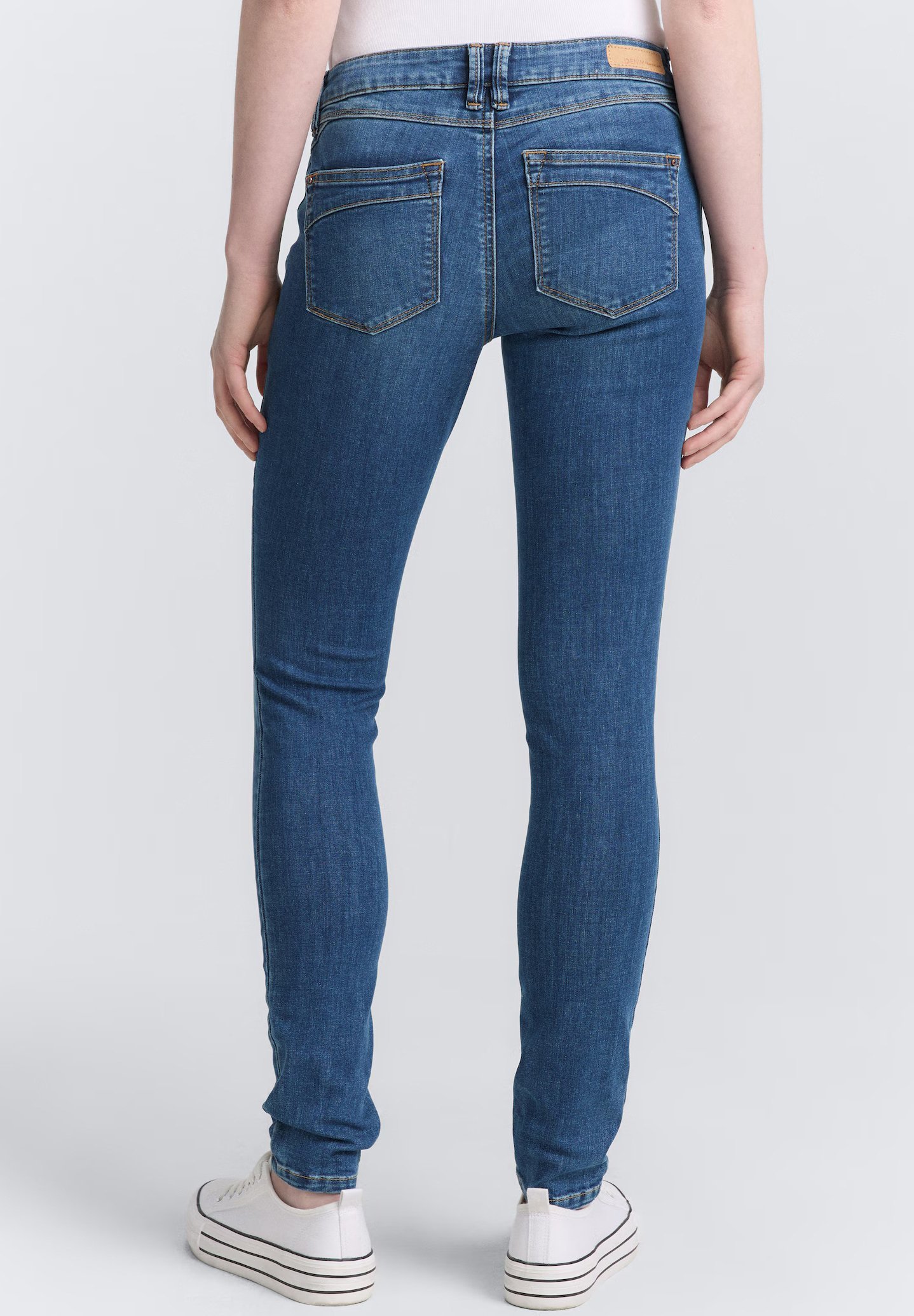 TOM TAILOR DENIM TTJONA - Džíny Skinny Fit - black denim