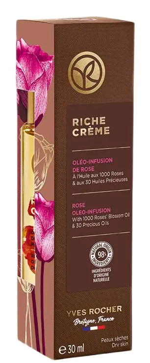 Yves Rocher Riche Creme Eliksir piękna w 100% pochodzenia roślinnego