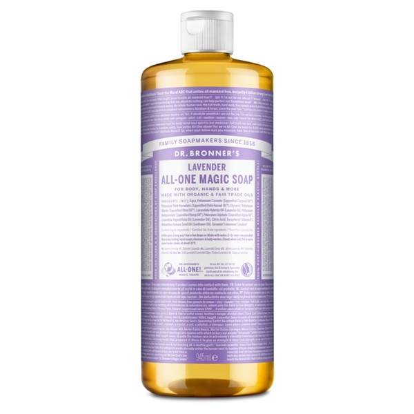 Dr. Bronner Lavendel Alles-in-één Magische Zeep - 945 ml