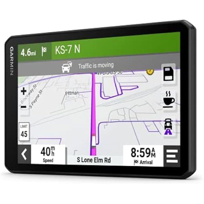 GPS - GARMIN - dezlCam LGV710 - Información de tráfico DAB - Avisos de zonas peligrosas - Mapas europeos