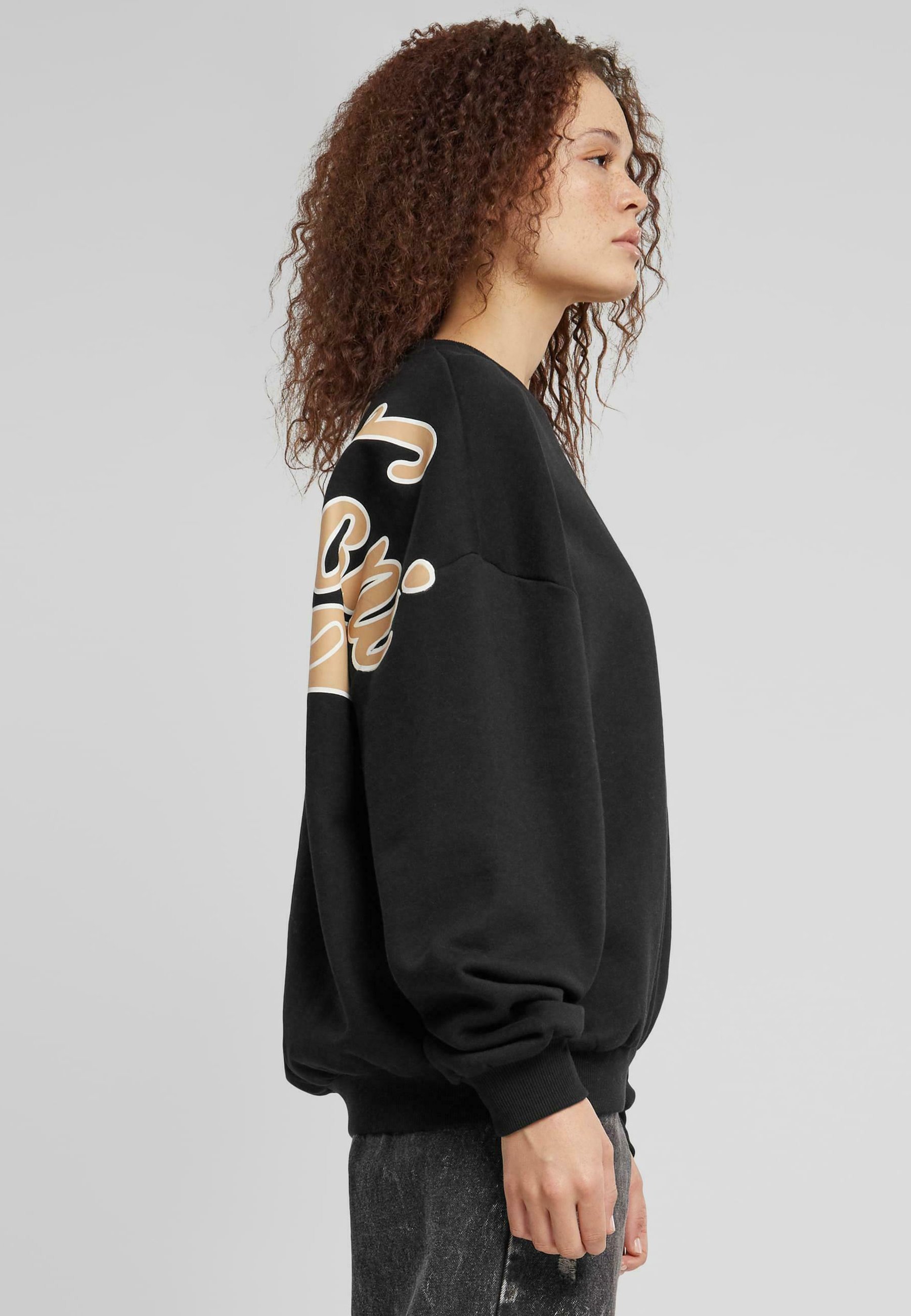 Karl Kani SMALL SIGNATURE DINER CREW - Sweatshirt - zwart