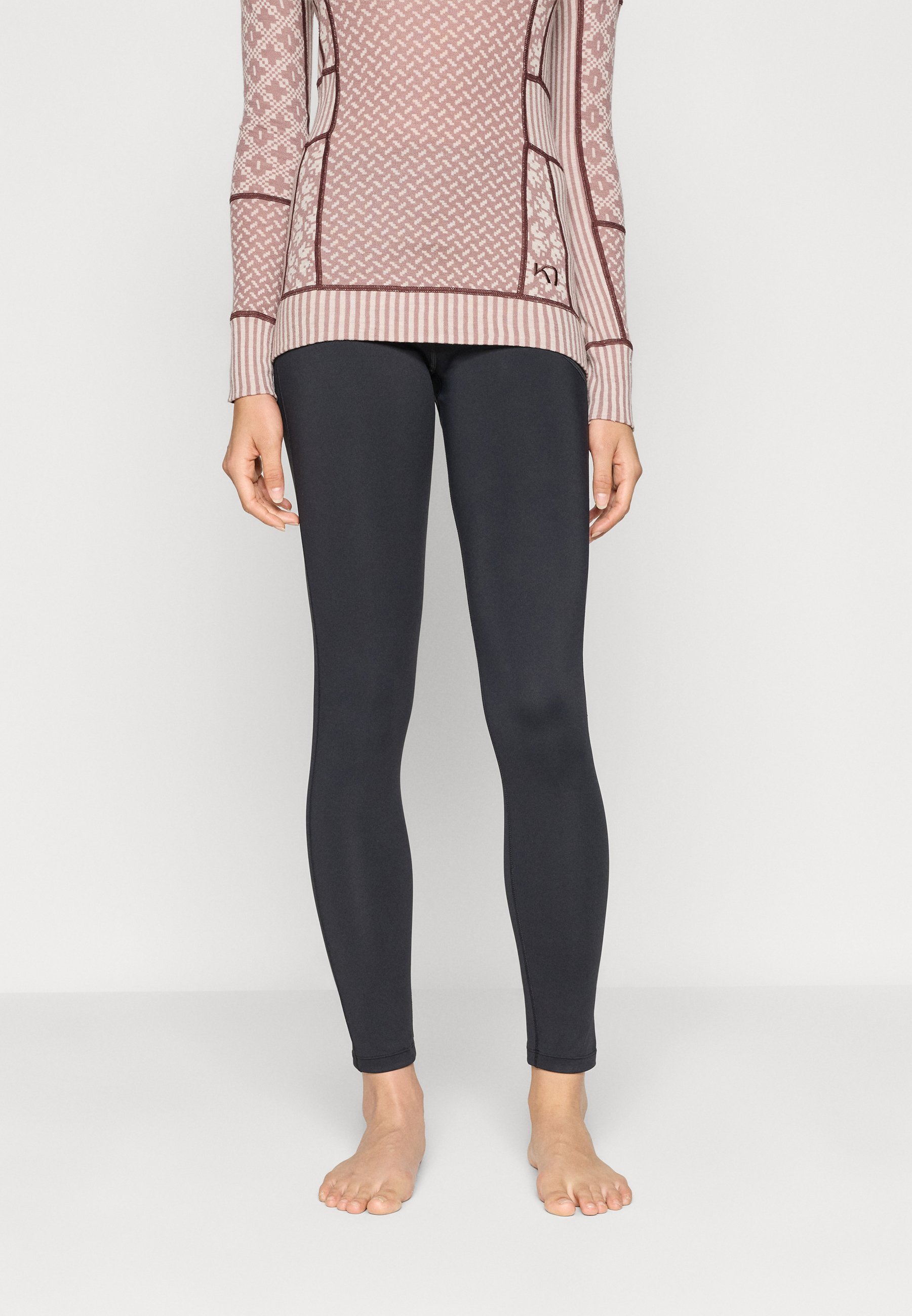 ODLO ESSENTIAL WARM - Leggings - neri