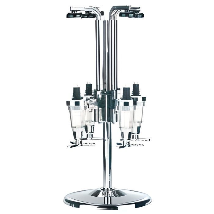 Suporte de bar - PEARL - 4 dispensadores de 4cl - Giratório - Montagem rápida