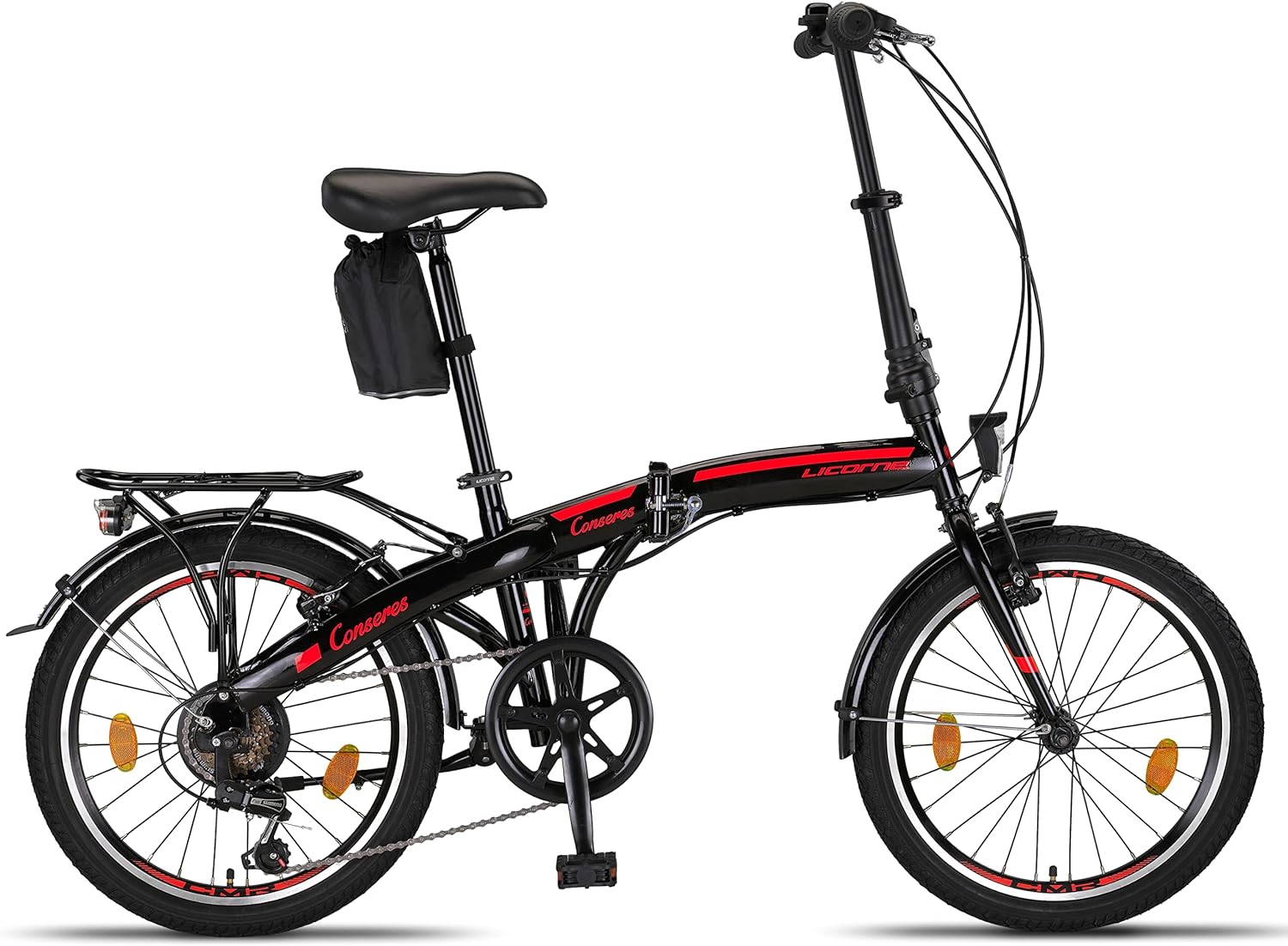 Licorne Bike Conseres, bicicletă pliabilă de 20 de inci
