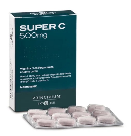 PRINCIPIUM DOOR BIOS LINE Bios Line Principium Super C 500 supplement 24 tabletten