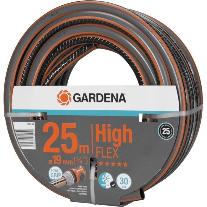 GARDENA Comfort HighFLEX Garden Hose - Ø19mm - 25m - Kink-resistant and kink-resistant - 25-year guarantee
