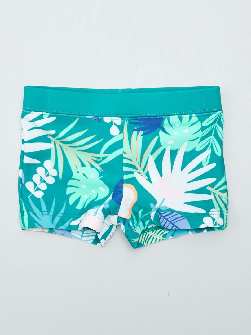 Set van 2 strandboxershorts - GROEN
