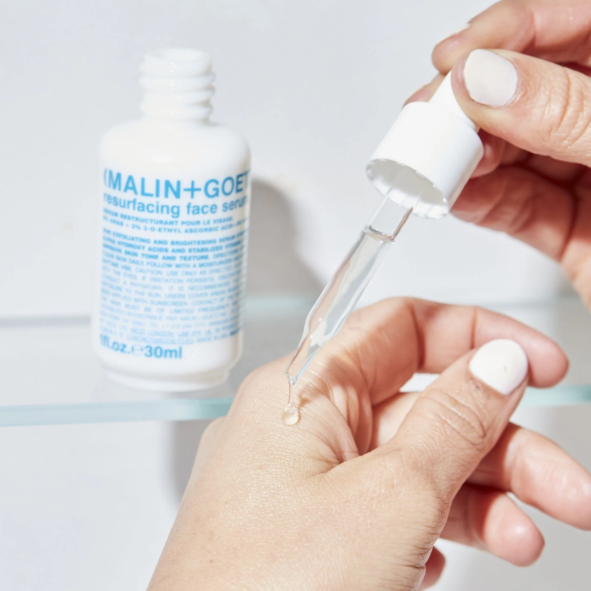 Face Resurfacing Serum - Siero viso illuminante, Esfoliante viso