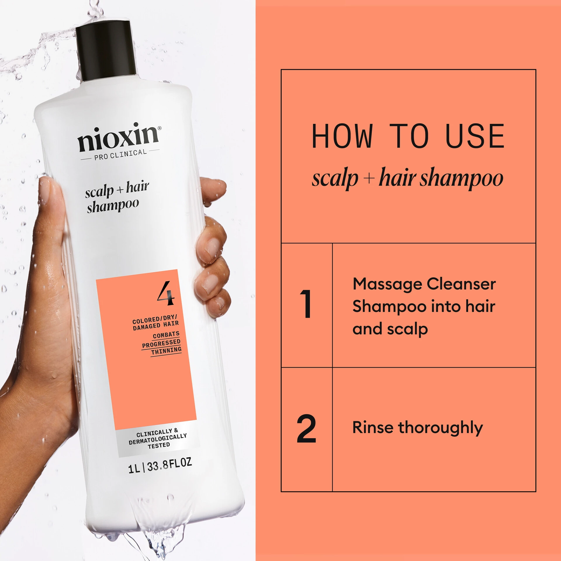 Șampon System 4 1000 ml - Nioxin